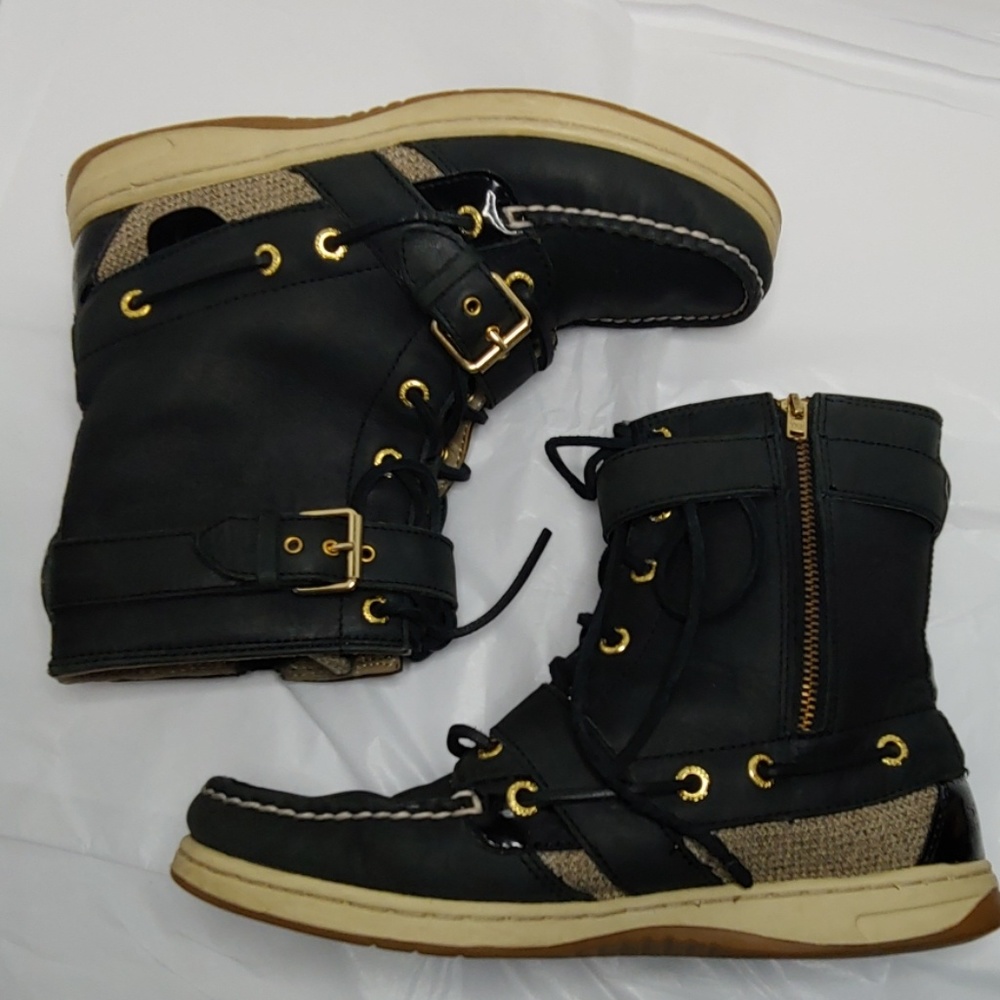 Sperry leather boots